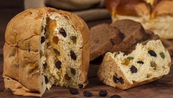 Panettone christmas bread