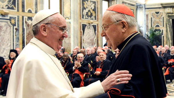 POPE FRANCIS,CARDINAL ANGELO SODANO