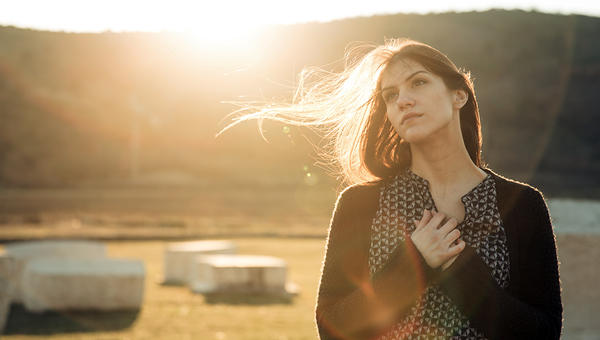 HOPEFUL WOMAN