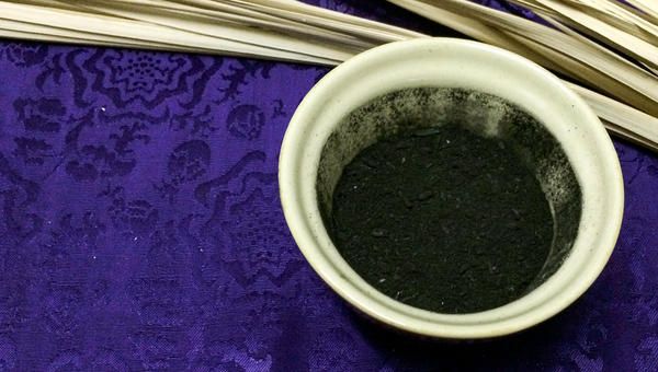 ASH WEDNESDAY,ASHES,PALM BRANCHES