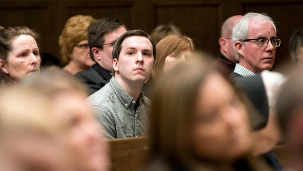MAN LOOKING OFF