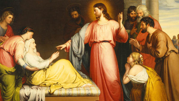 CHRIST HEALS SIMONS MOTHER INLAW