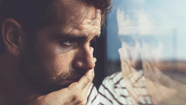 Sad man