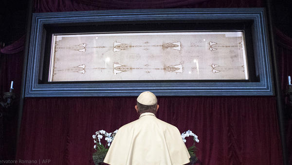SHROUD OF TURIN,POPE FRANCIS