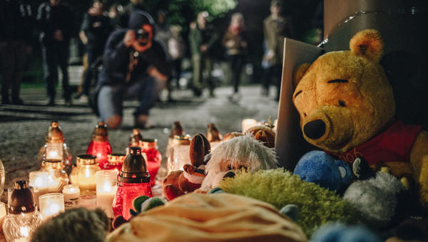 PROTEST W SPRAWIE ALFIEGO EVANSA