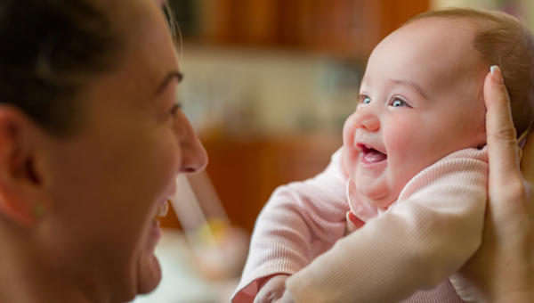 MUM, BABY, SMILE
