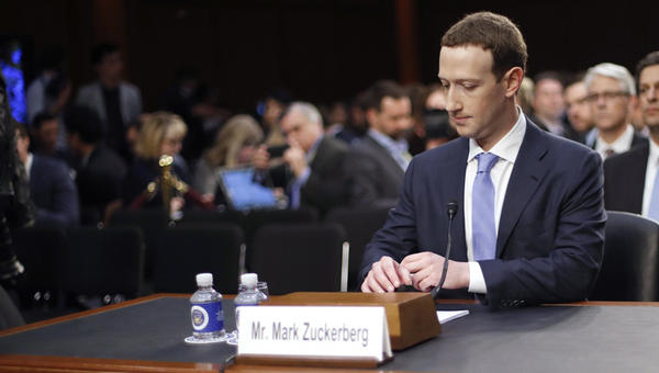 MARK ZUCKERBERG, CAMBRIDGE ANALYTIC