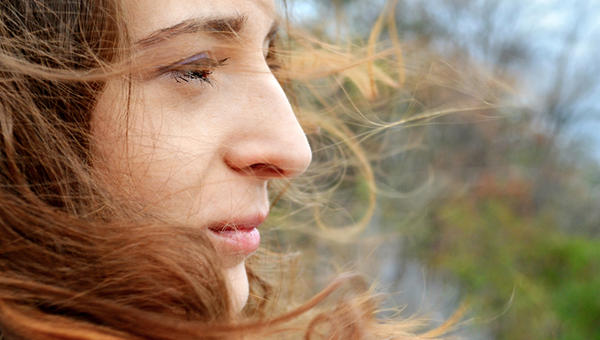 WOMAN IN THOUGHT