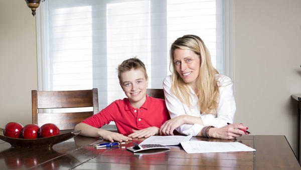 MOM WITH SON