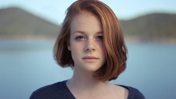 RAGAZZA, BELLA, MARE