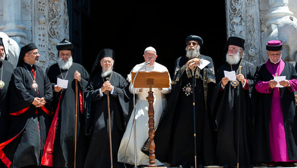BARI,POPE FRANCIS