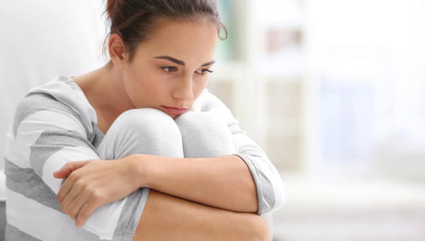 SAD WOMAN