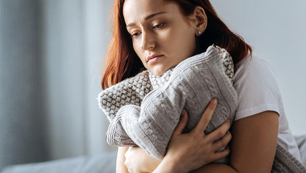 SAD WOMAN