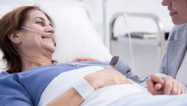 FEMALE,HOSPITAL BED