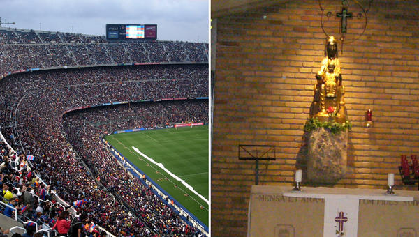 KAPLICA NA CAMP NOU