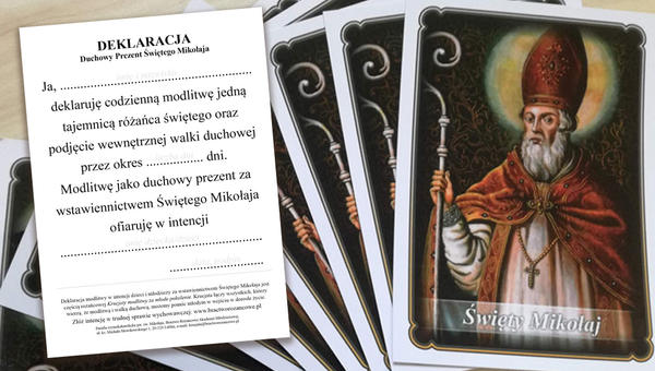 DUCHOWY PREZENT OD ŚWIĘTEGO MIKOŁAJA