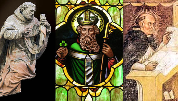 SAINT PATRICK, ST RAYMOND OF PENYAFORT, ST SIMON STOCK