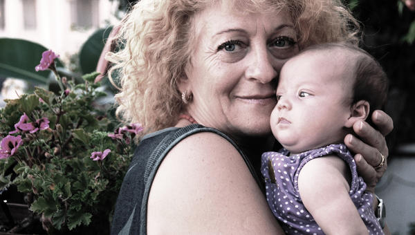 NONNA, NEONATO, ABBRACCIO