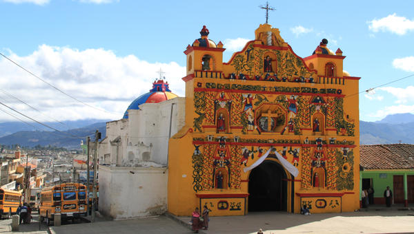 SAN ANDRES XECUL CHURCH; GUATEMALA