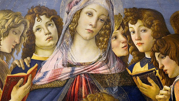 MADONNA OF THE POMEGRANATE