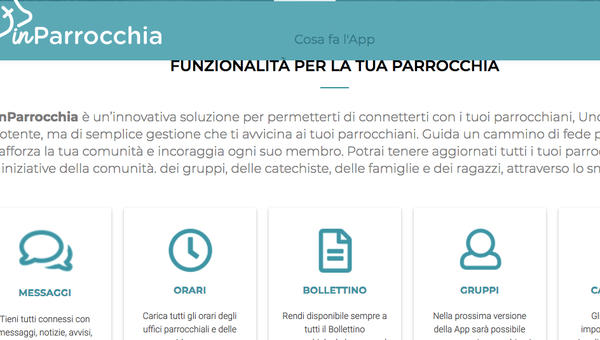 app inParrocchia