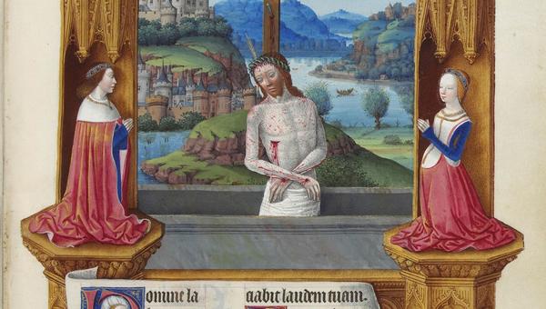 BOOK OF HOURS; MAN OF SORROWS