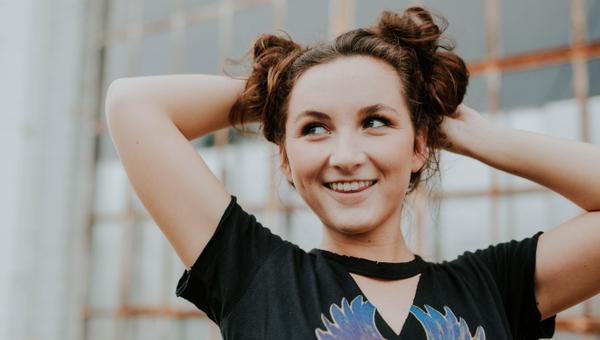 smiling