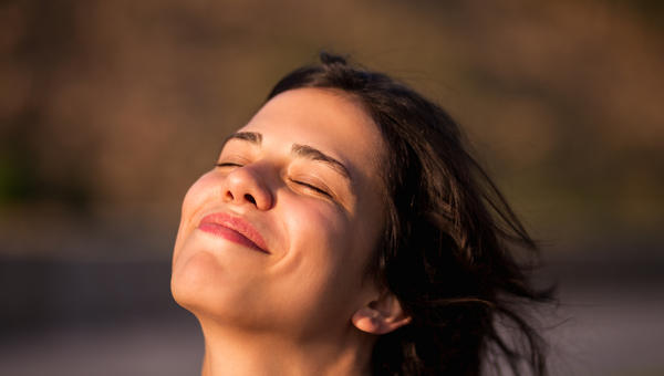 smiling girl portrait
