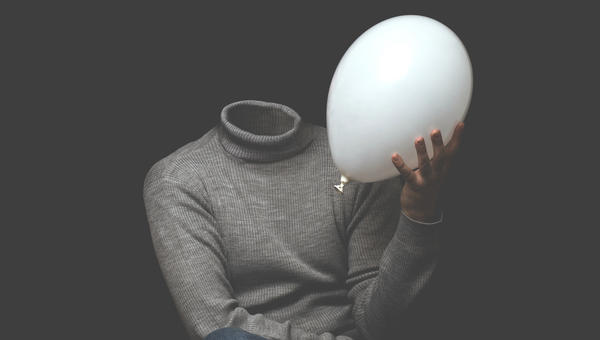 man without head