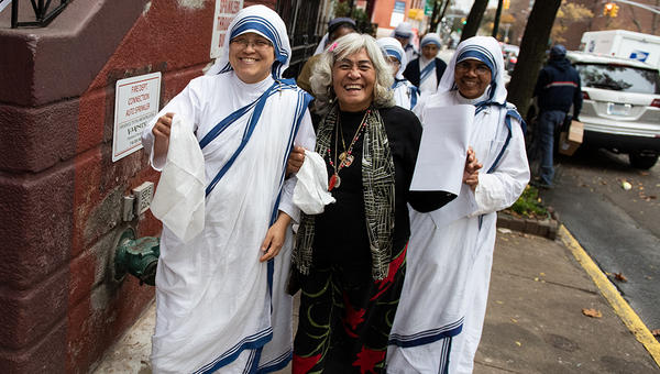 MISSIONARIES OF CHARITY;NEW YORK;MOTHER TERESA