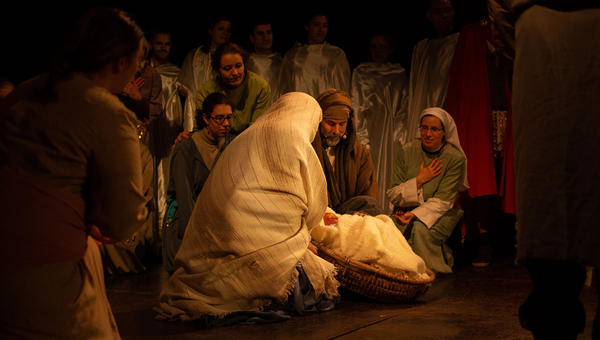 crèche vivante