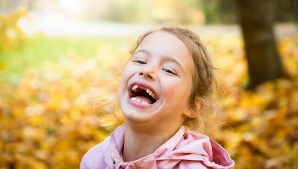 LITTLE GIRL LAUGHING