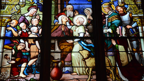 VITRAIL SAINTE GENEVIEVE