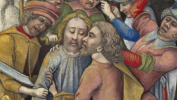 Judas' betrayal