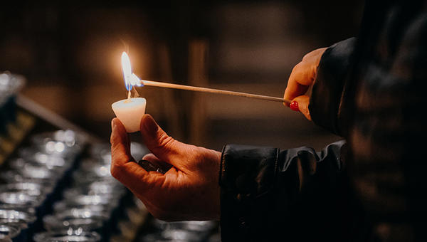 PRAYER CANDLE