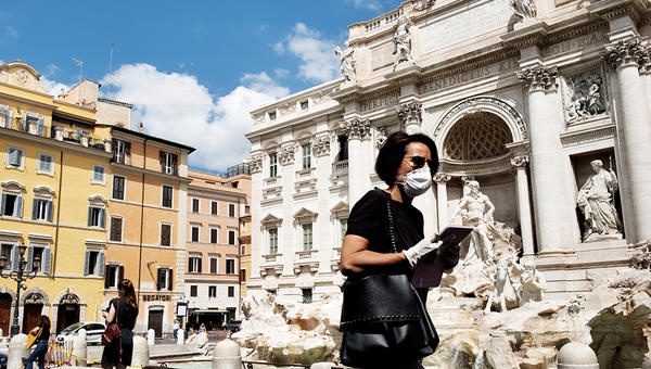 Trevi fountain