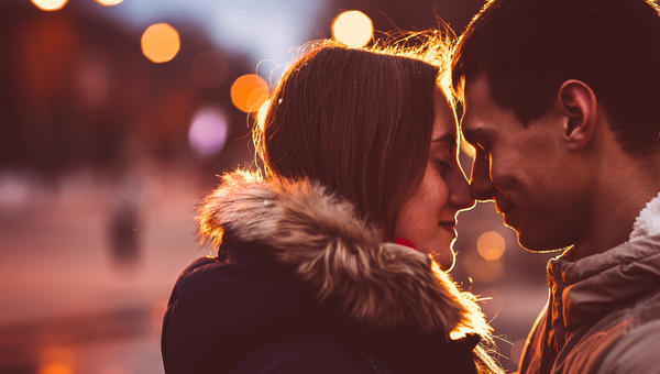 COUPLE, LOVE, NIGHT