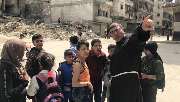 SYRIA; FRANCISCAN;FATHER LUFTI