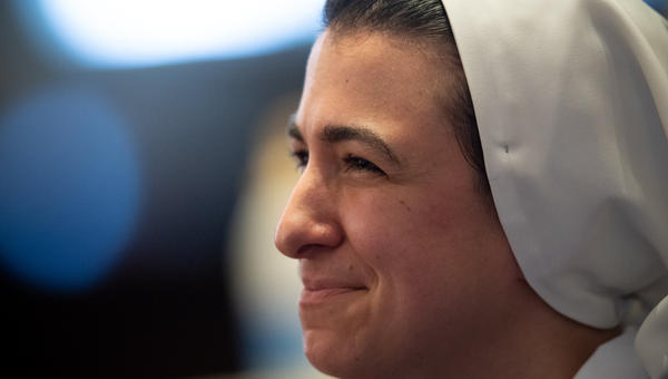 happy nun