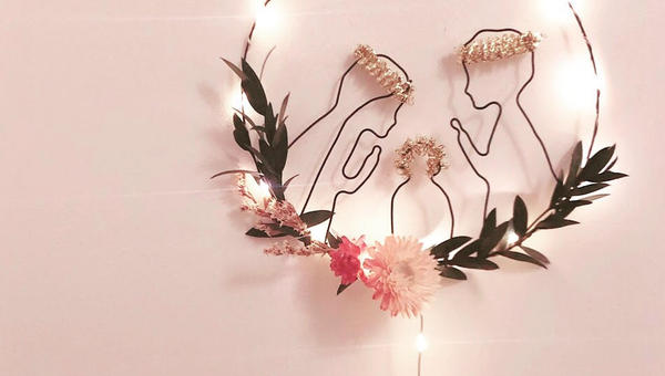 Crèche de Noël de Madame Dé!