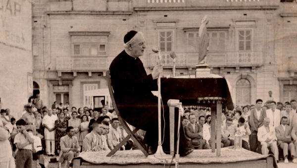 The Blessed Virgin Mary and San Ġorġ Preca