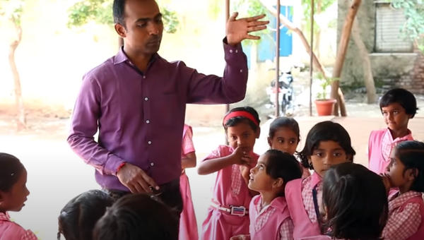 RANJITSINH DISALE, TEACHER