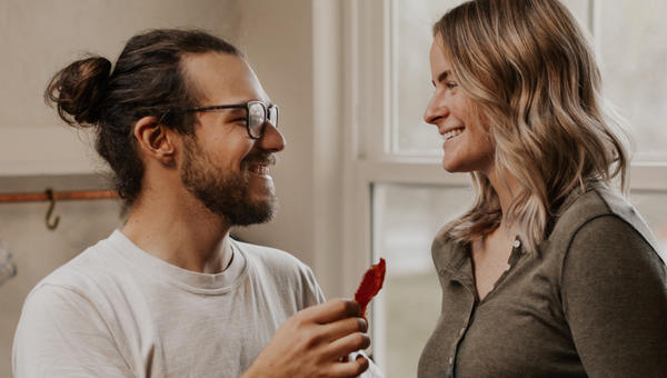 COUPLE, SMILE, LOVE