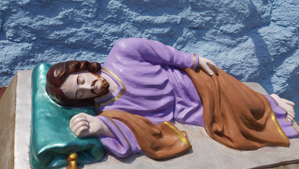 SAINT JOSEPH SLEEPING,