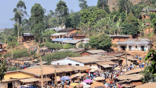 Village near Bamenda Cameroon