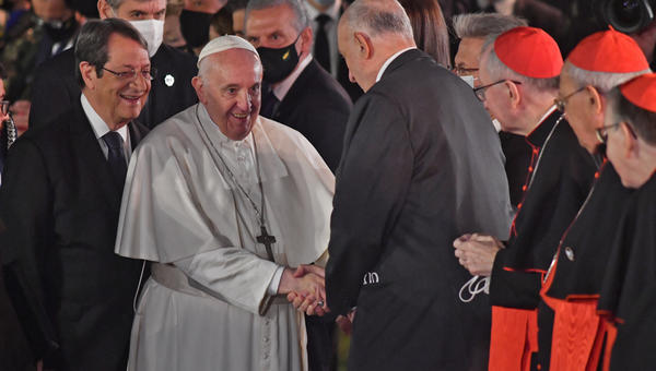 POPE-CYPRUS-GREECE-AFP