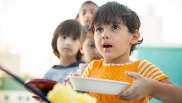 CHILDREN, HUNGRY, MEAL