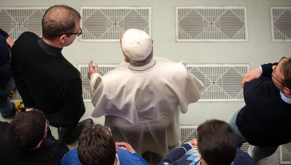 POPE FRANCIS AUDIENCE PAUL VI HALL