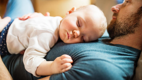 DAD, SLEEP, CHILD