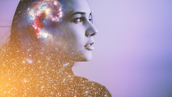 WOMAN, BRAIN, UNIVERSE